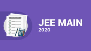 JEE Main 2020